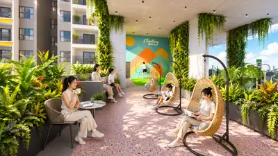 Khu ghế ngồi thư giãn ngoài trời